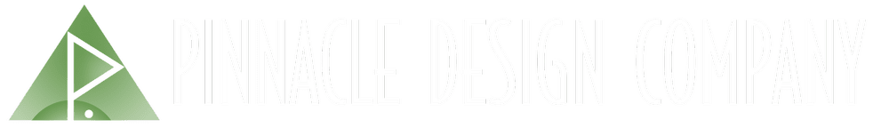 Pinnacle Design Company green logo